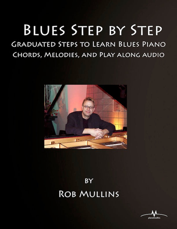 Blues Step by Step E Book and Play along Audio tracks