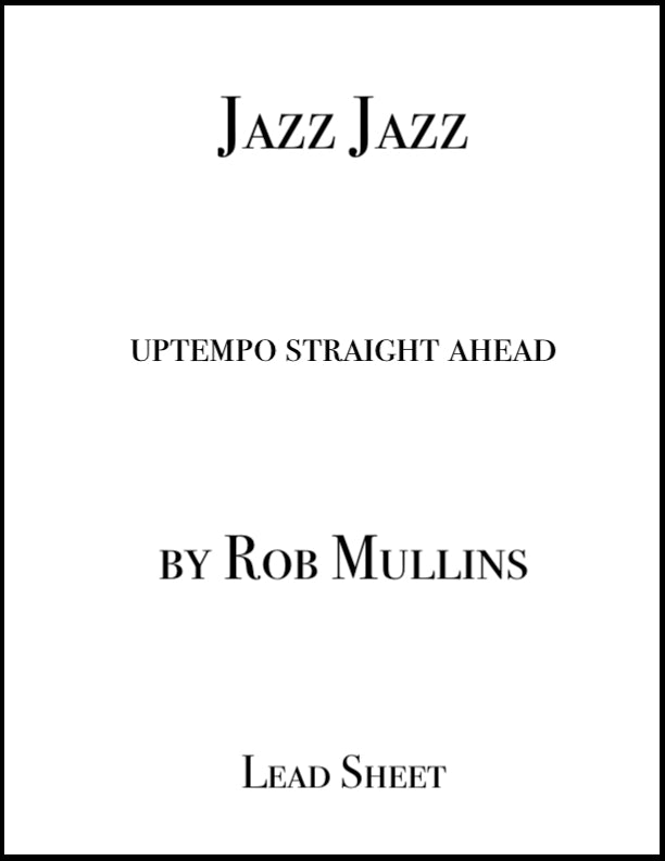 Jazz Jazz Lead Sheet