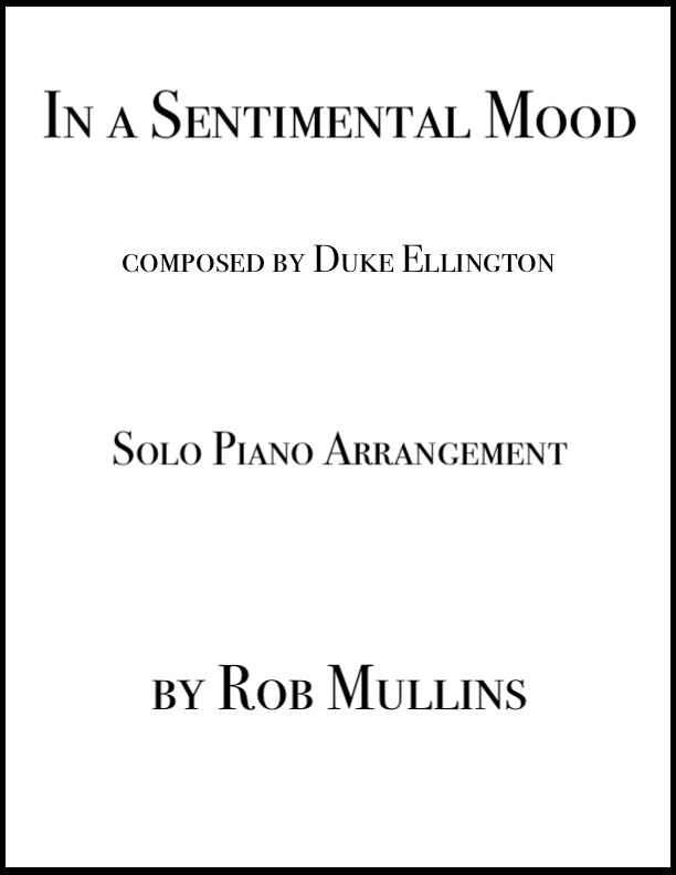 In A Sentimental Mood