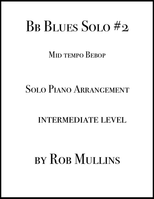 Bb Blues Solo #2