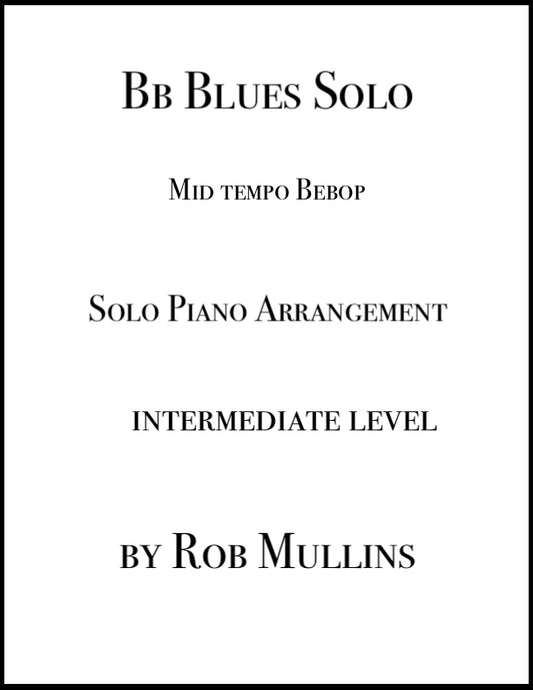 Bb Blues Solo