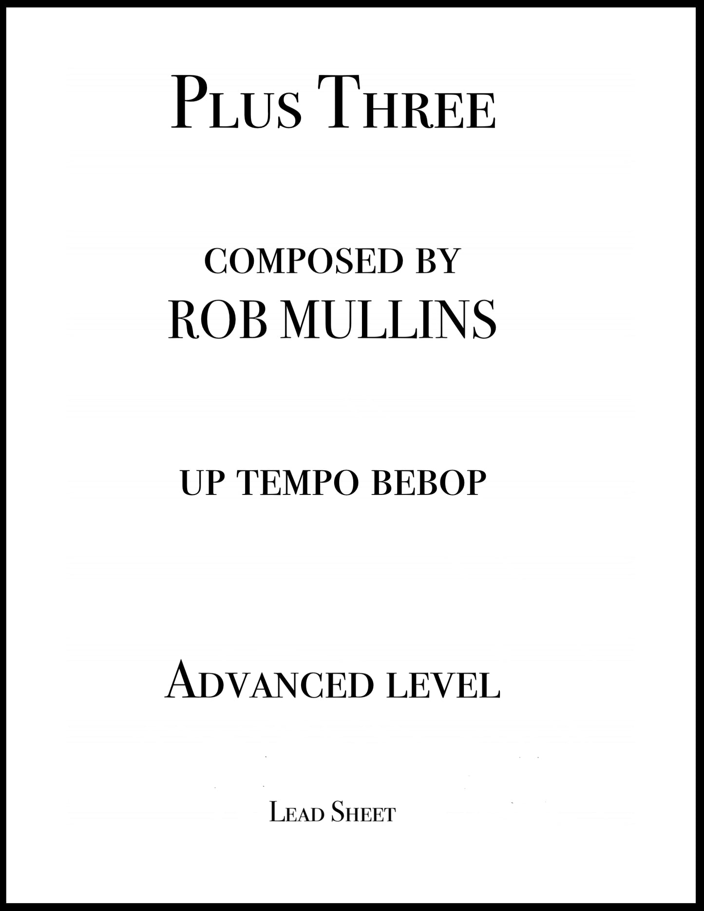 Plus Three
